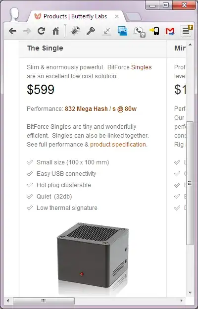 BFL Single at 832mhps