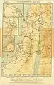 1933 Motor map of Palestine, 1:500,000