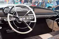 1957 Lincoln Premiere Convertible interior