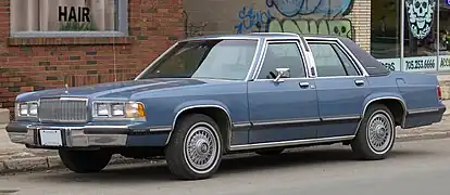 1988-1989 Grand Marquis GS