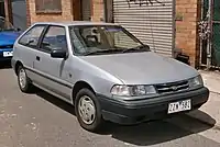 1991-1994 Hyundai Excel (X2) Sprint 3-door hatchback (Australia)