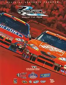 2008 Centurion Boats at the Glen program cover