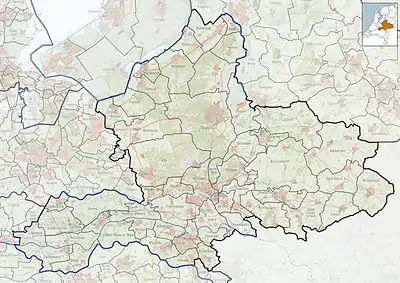 Overasselt is located in Gelderland