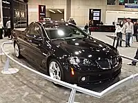 2010 Pontiac G8 Sport Truck concept prototype model showcased at the San Diego Auto Show
