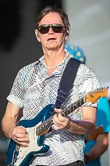 Totten performing with The Beach Boys in 2019