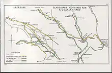 Historic alignment of Taff Vale and Great Western Railways