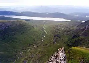 The Loch from above