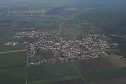 Aerial view of Sommerein