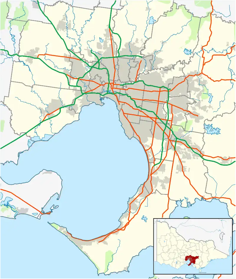 Monash Freeway is located in Melbourne