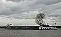 Barge on the Maas