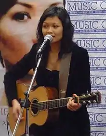 Bic Runga, New Zealand singer/songwriter.
