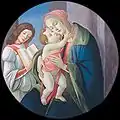 Sandro Botticelli, Madonna and Child with an Angel, ca. 1490
