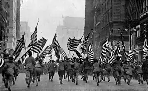 Image 26Boy Scouts take to the streets in New York City, 1917