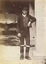 Sicilian youth in traditional attire, 1890s