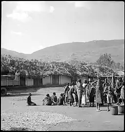 Lubero in the 1940s as part of the Belgian Congo
