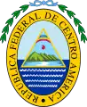 Coat of arms of the Federal Republic of Central America from November 1824 to November 1840