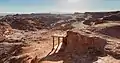 Valle de la Luna, Salt mountain range.
