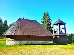 Church in village Luke