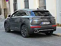 DS 7 E-Tense Rear View