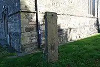 The tide dial at St Beuno's in Clynnog Fawr, Wales (10–11th c.)