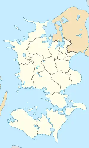 Haslev is located in Denmark Region Zealand