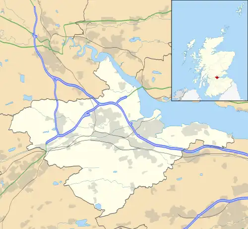 Castlecary is located in Falkirk