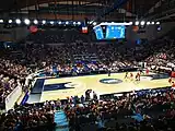 France vs Tunisia, le 31 juillet 2023. Seated in the front row: Boris Diaw, Tony Parker and Florent Pietrus.