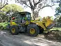 Front end loader (plant P1 - Swan Coastal 50), Swan Coastal District, October 2013.