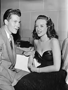 Gene Williams and Fran Warren, New York City, c. October 1947