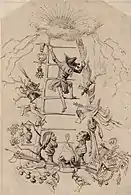 Jérôme Paturot (1846), pen & ink, 20.4 x 14 cm., Metropolitan Museum of Art