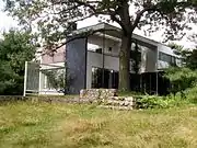 Gropius House, view from side rear