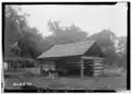 Wood shed, behind Crowell-Cantey-Alexander House