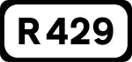 R429 road shield}}