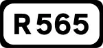 R565 road shield}}