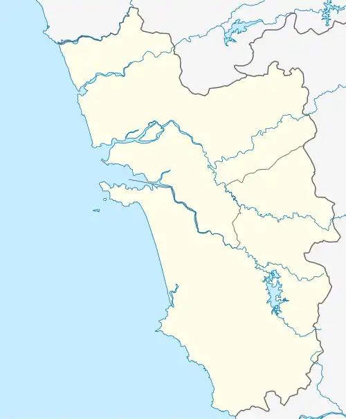 Assolna is located in Goa