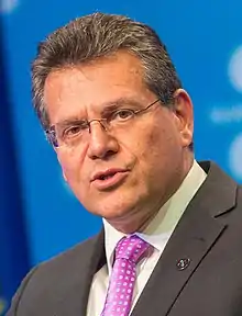 Maroš ŠefčovičActing