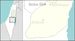 Negohot is located in the Southern West Bank