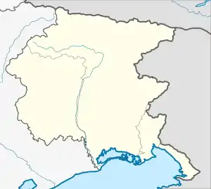 2006 Winter Olympics torch relay is located in Friuli-Venezia Giulia