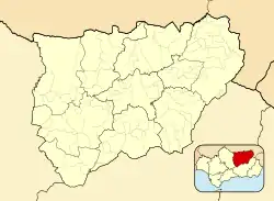 Villardompardo is located in Province of Jaén (Spain)