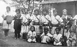 Picture of people in Myelat taken by Sir George Scott (1851–1935).