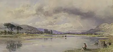 Kilchurn Castle - Loch Awe by George Arthur Fripp, Aberdeen Archives, Gallery & Museums Collection