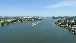 Eastern part of Kill Van Kull