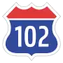 Expressway No.102 shield}}