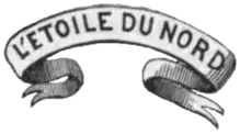 L'Étoile du Nord, Minnesota's official motto, as it appears on the state seal