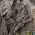 Burial 19. Excavation at phase 11.