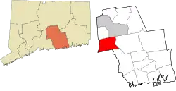 Durham's location within the Lower Connecticut River Valley Planning Region and the state of Connecticut