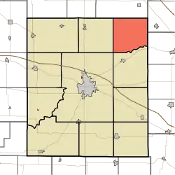 Location in Montgomery County