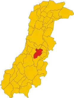 Castelvetro within the Province of Modena