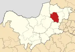 Location in the North West