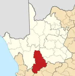 Location in the Northern Cape